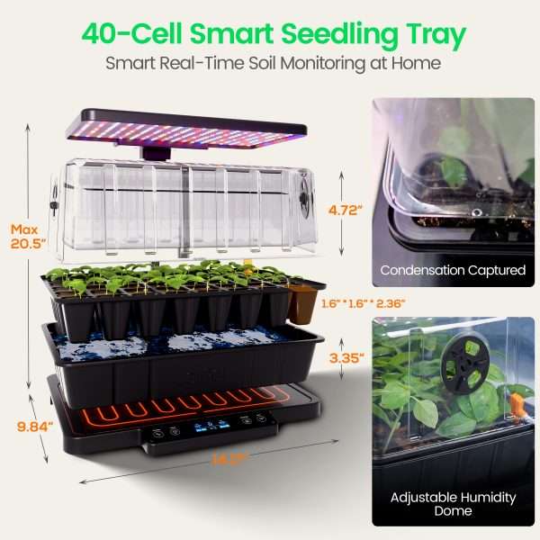 LetPot Smart Seed Starter (SS-PRO) เครื่องเพาะเมล็ดอัจฉริยะ พร้อมระบบควบคุมผ่าน Application - Image 8